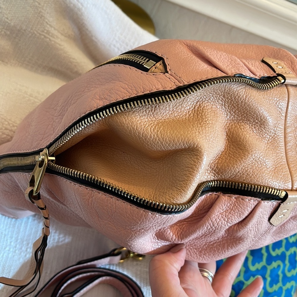 orYANY - Aquarius leather zipper tote -EUC - Picture 6 of 16